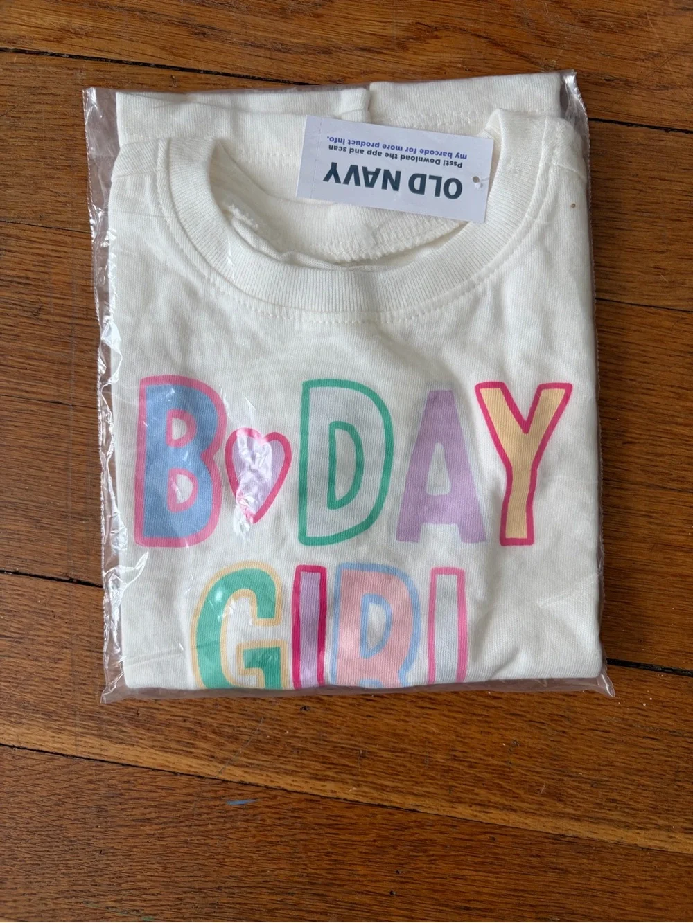 Old Navy Birthday Graphic T-Shirt, NWT, 3T